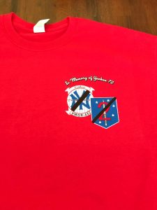 Yankee 72 Memorial Shirt Red Front